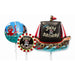 PIRATE BIRTHDAY TRIO FOIL BALLOONS