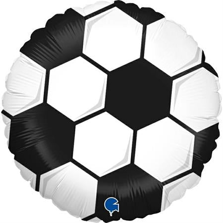 9'' Round Football / Soccer Ball Foil Balloon