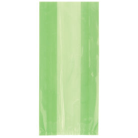 Lime Green Cellophane Bags
