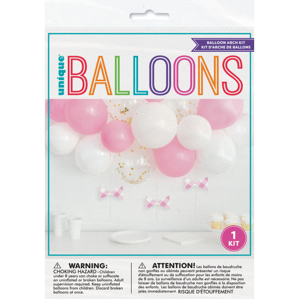 Soft Pink Balloon Arch / Centre Piece