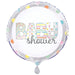 Colorful Baby Shower Round Foil Balloon 18''