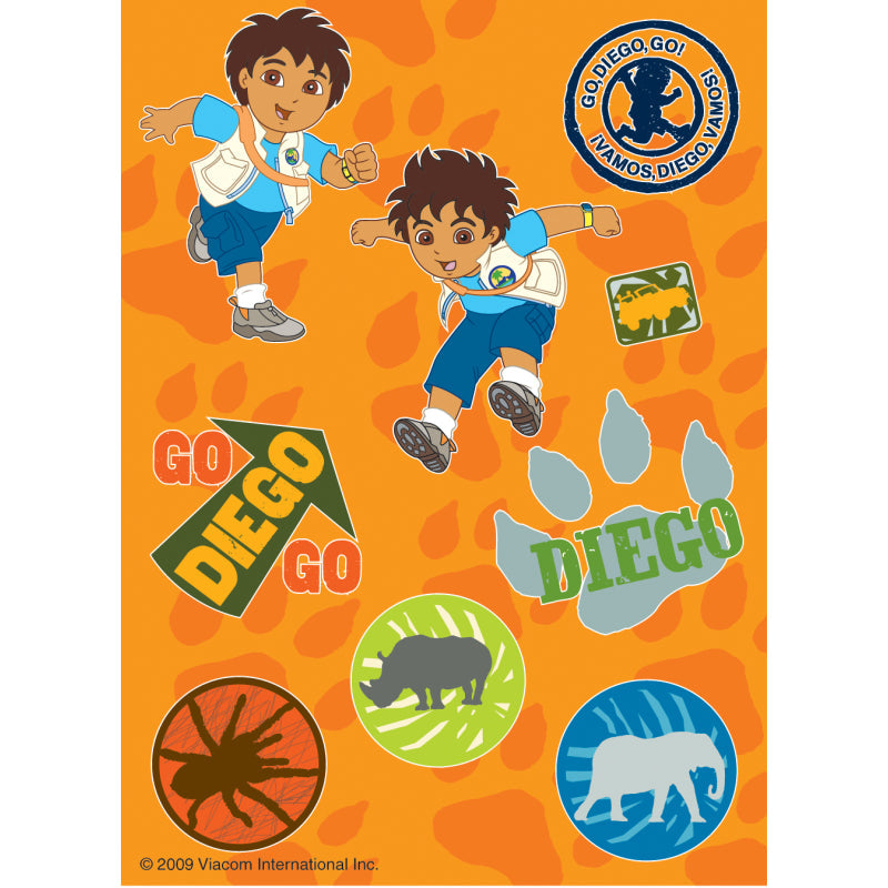 STICKERS GO DIEGO GO