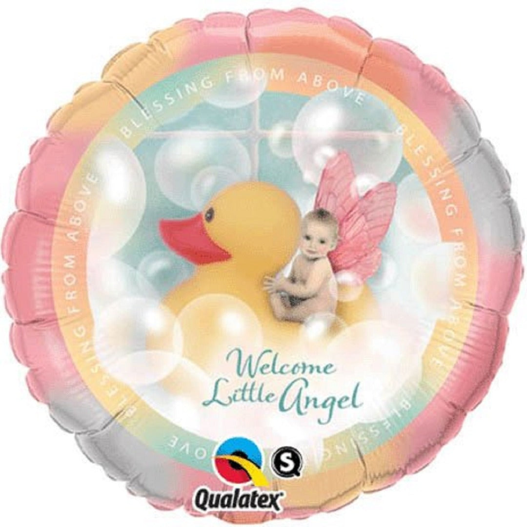 Flitterbyes Welcome Little Angle Foil 18''