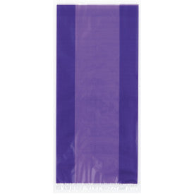 Purple Cellophane Bags