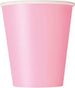 Soft Pink Paper Party Cups 14pk