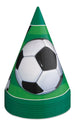 Football Party Hats 8pk