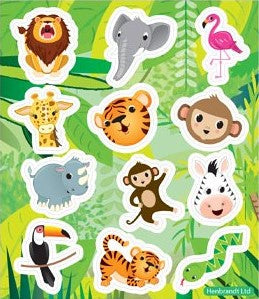 Jungle Sticker Sheet