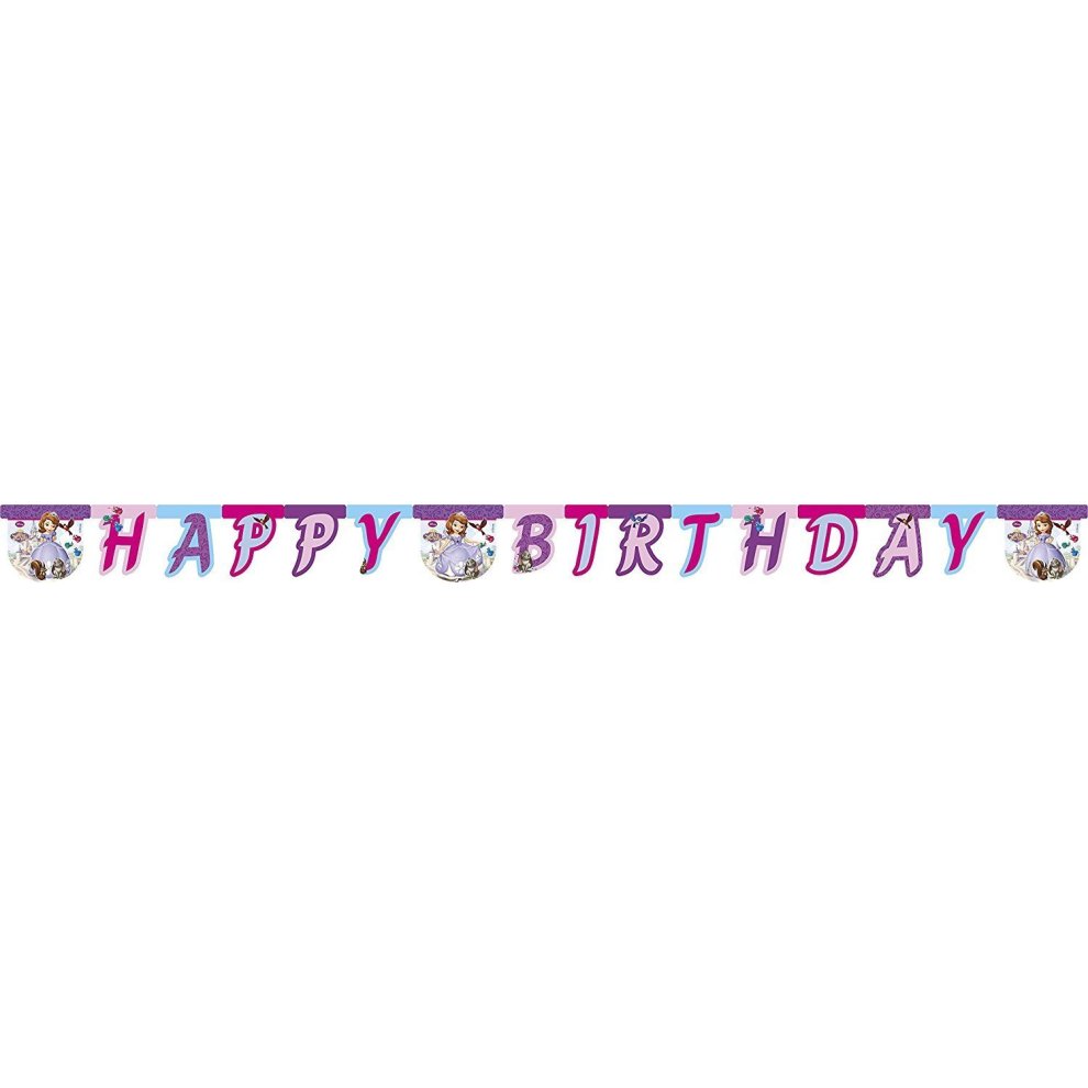 Sofia The First ''Happy Birthday'' Banner