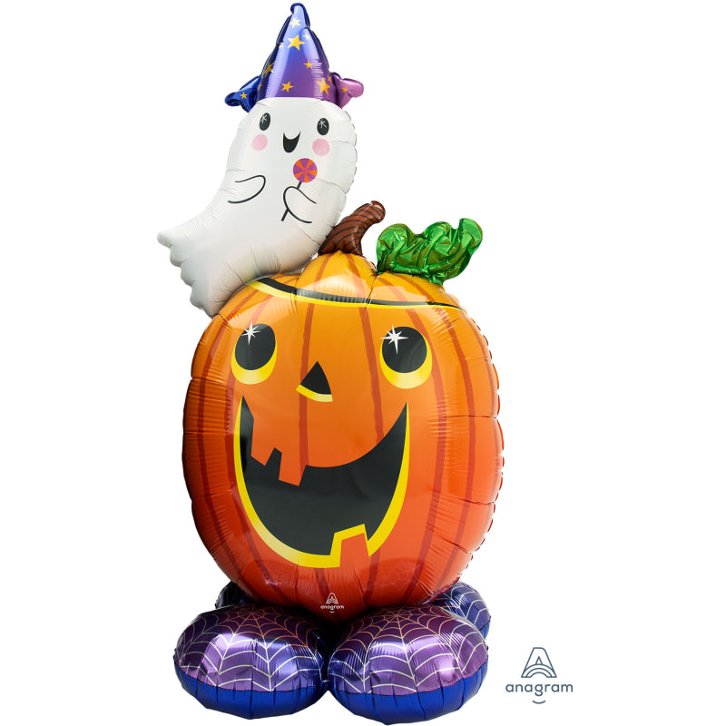 Pumpkin & Ghost AirLoonz(28''/71cm x 56''/142cm)