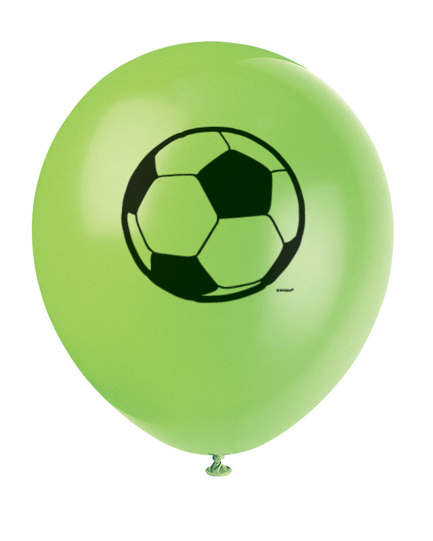 Football Party Latex Balloons 8pk