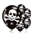 11'' PIRATES LATEX BALLOON 6PK