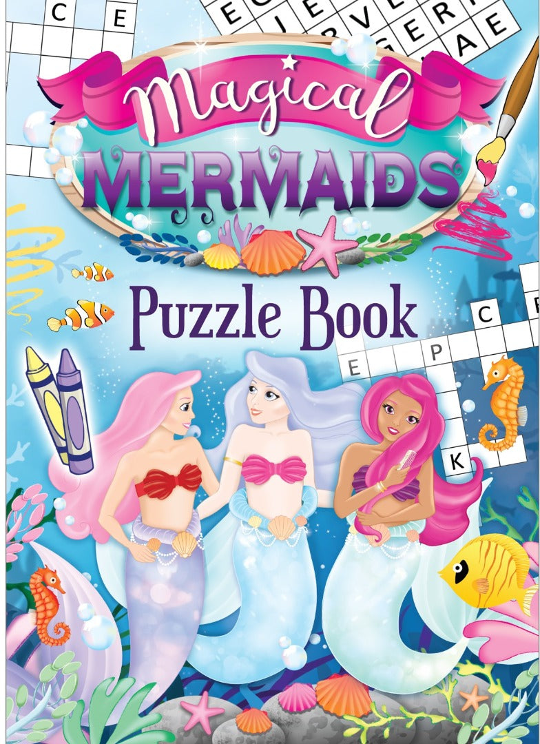 Magical Mermaids Puzzle Books