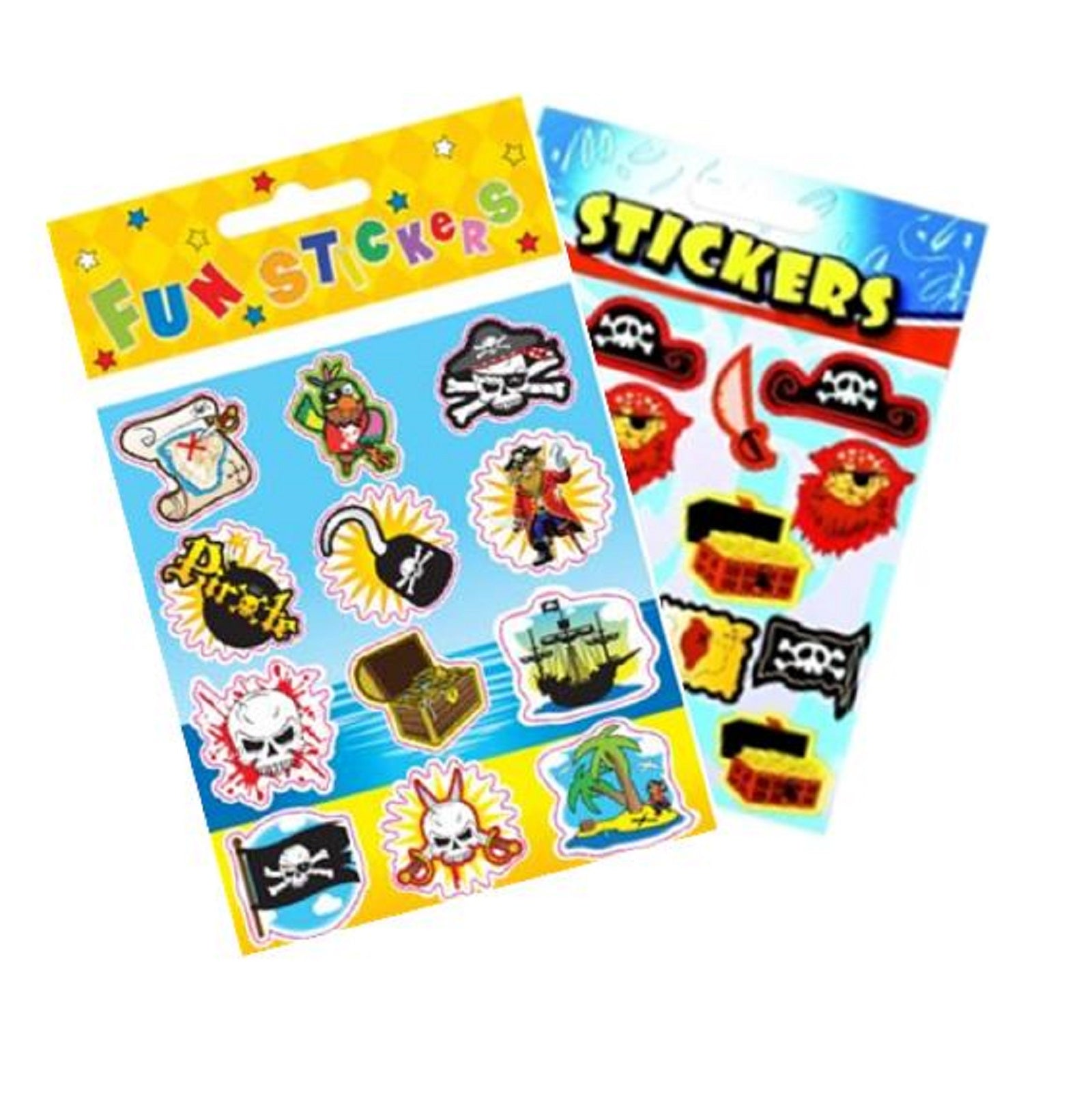 Pirate Sticker Sheet Party Bag Toy Favour
