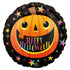 Smiley Pumpkin Foil Balloon