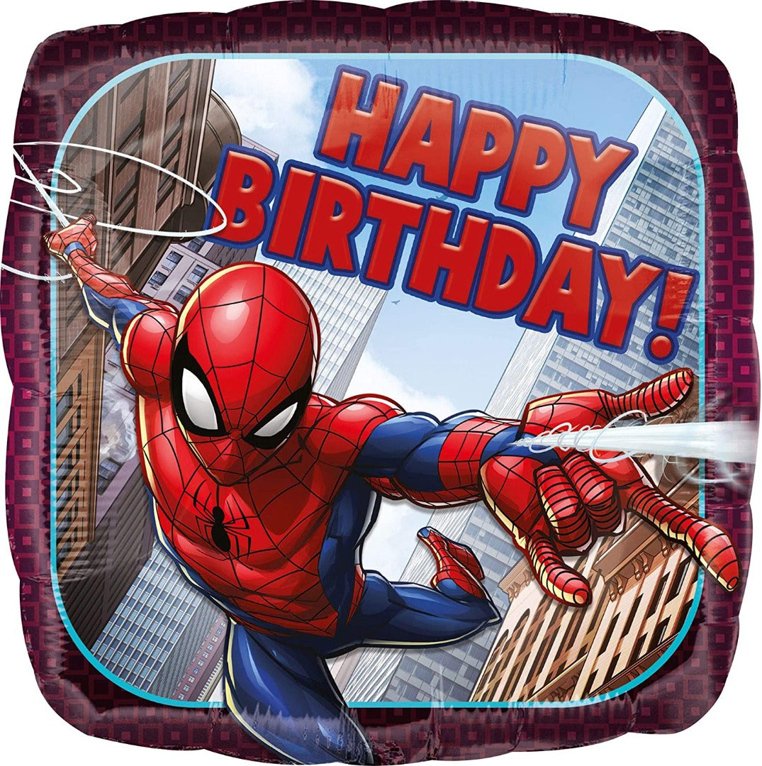 Spider-Man Happy Birthday Foil Balloon
