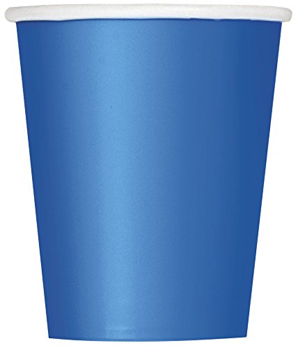 Royal Blue Paper Party Cups 8pk