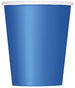 Royal Blue Paper Party Cups 8pk