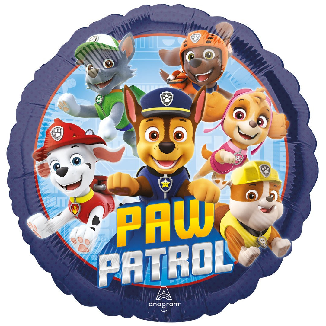 Paw Patrol  17'' Foil - Chase and friends