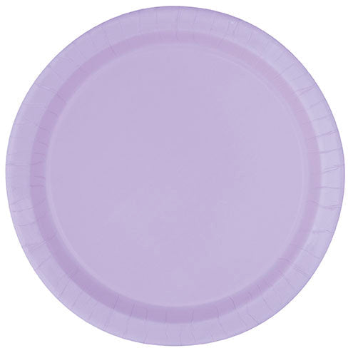 Lavender Paper Dessert Plates 8pk