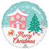 Nostalgic Christmas Wonderland Standard Foil Balloons