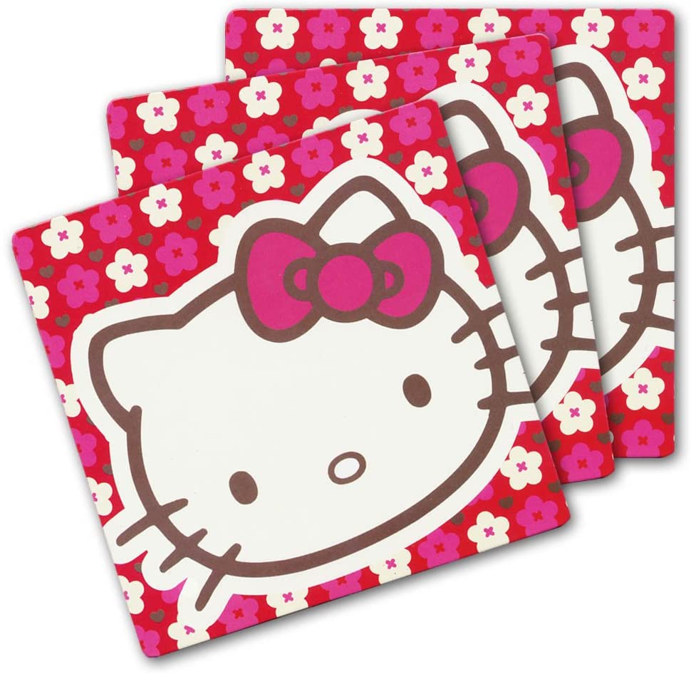 HELLO KITTY INVITATIONS & ENVELOPES (6PK)