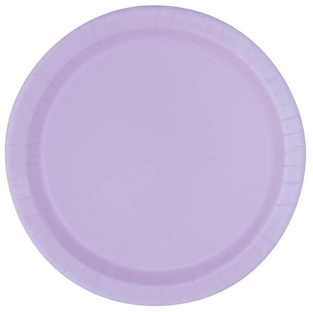 Lavender Paper Party Plates 8pk