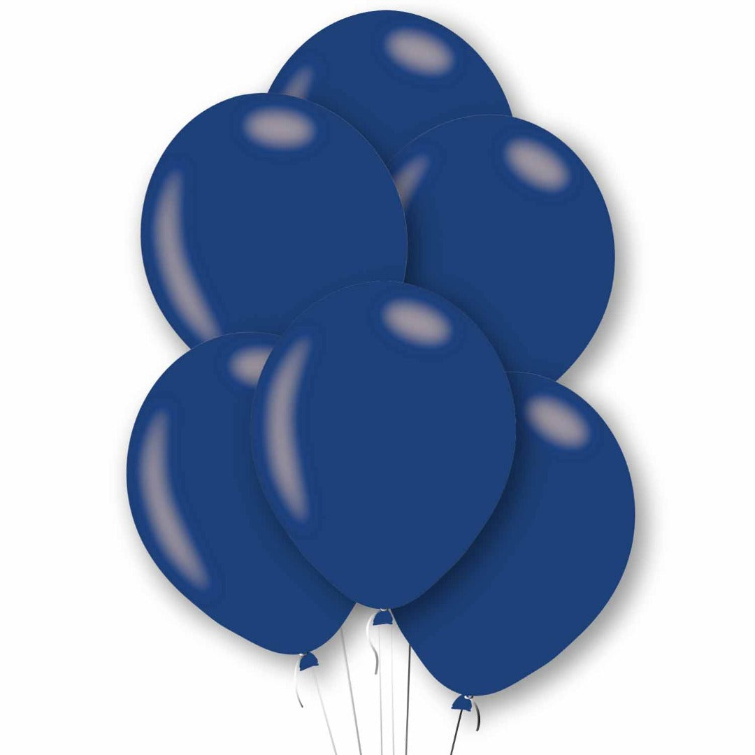 Royal Blue Latex Balloons 11''/27.5cm - 10pk