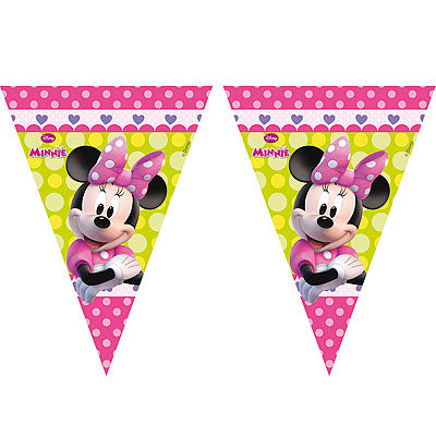 Minnie Mouse Flag Bunting 2.3mtr