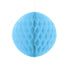 Soft Blue Paper Honeycomb Ball Decoration