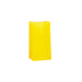 PAPER PARTY BAGS YELLOW (12PK)