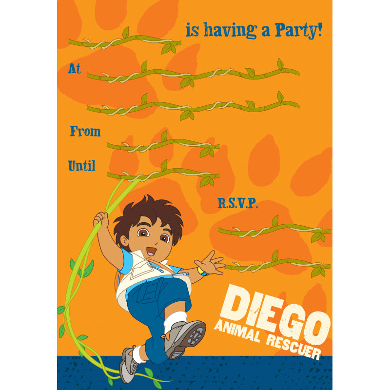 INVITE PAD GO DIEGO GO