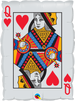 30'' QUEEN OF HEARTS/ACE OF SPADES PLAYING CARD