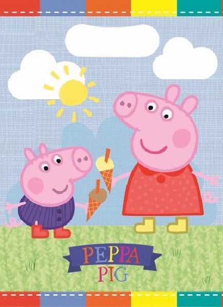 Peppa Pig Party Bags 6pk