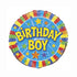 Birthday Boy Round Foil Balloon 18''