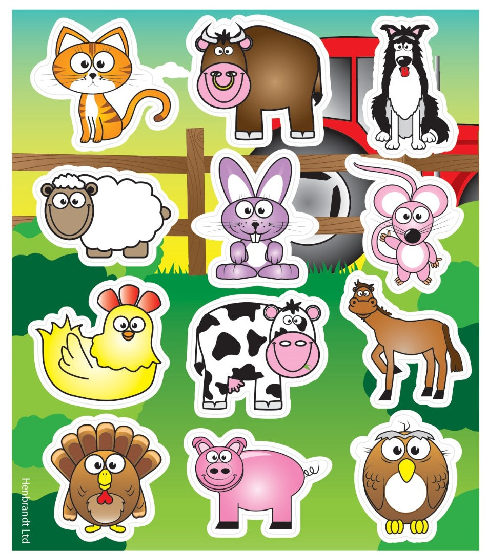 Farm Sticker Sheet