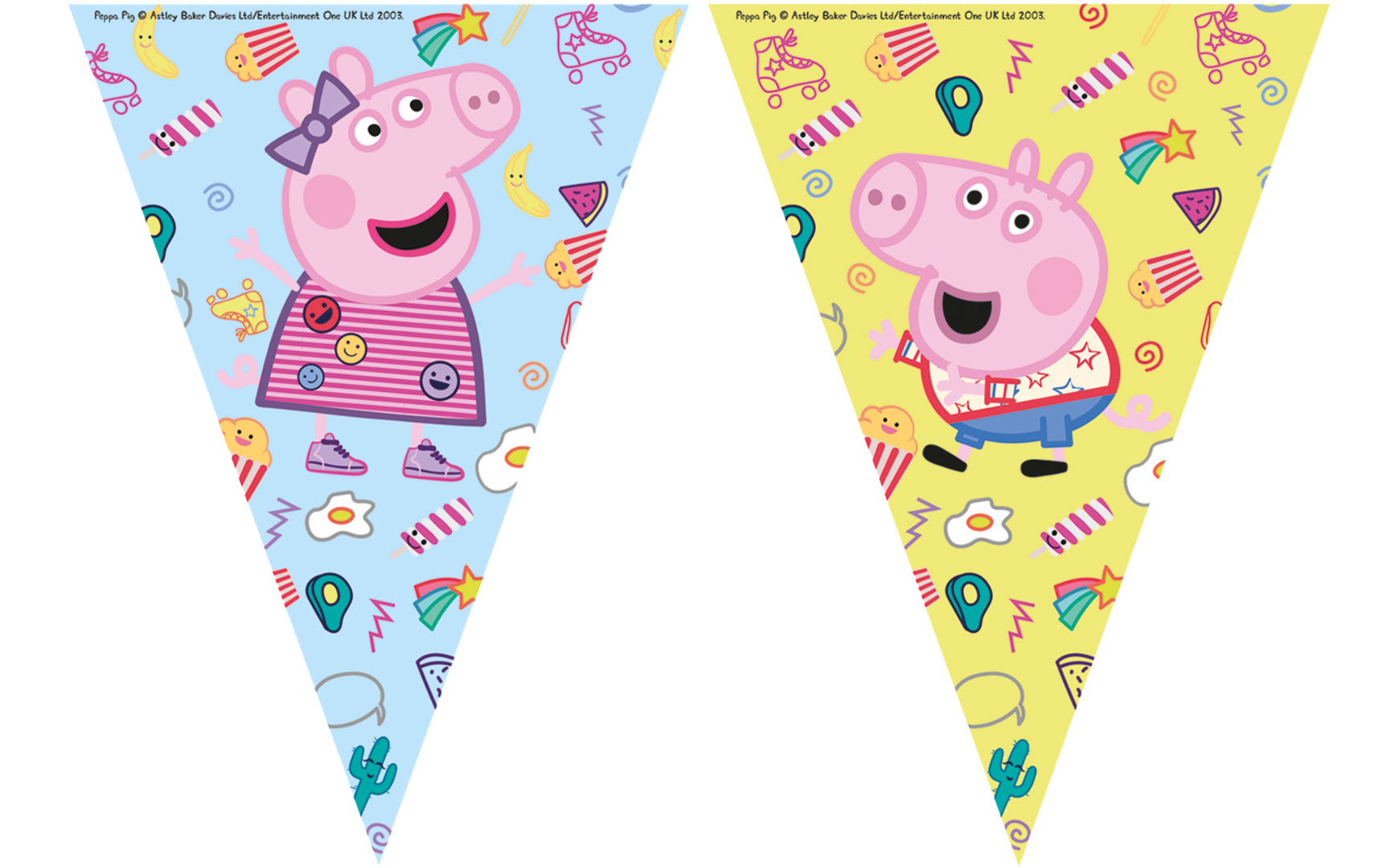 Peppa Pig Party Bunting