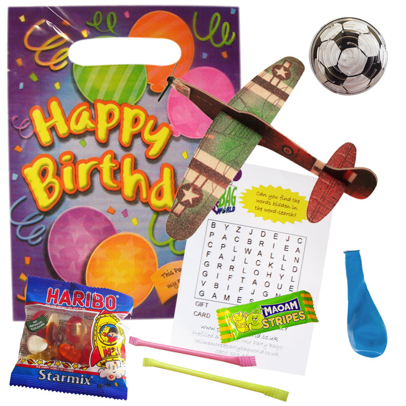 Pre-packed Happy Birthday Party Bag