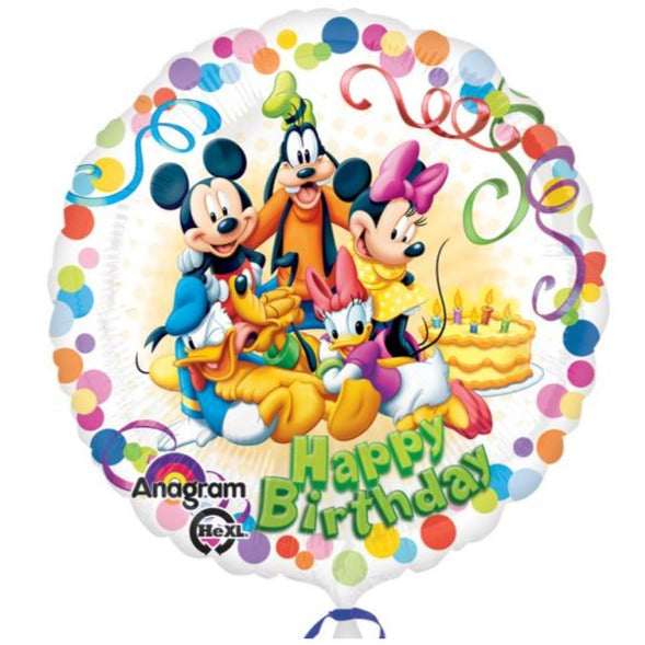 18'' MICKEY MOUSE & FRIENDS PARTY FOIL BALLOON