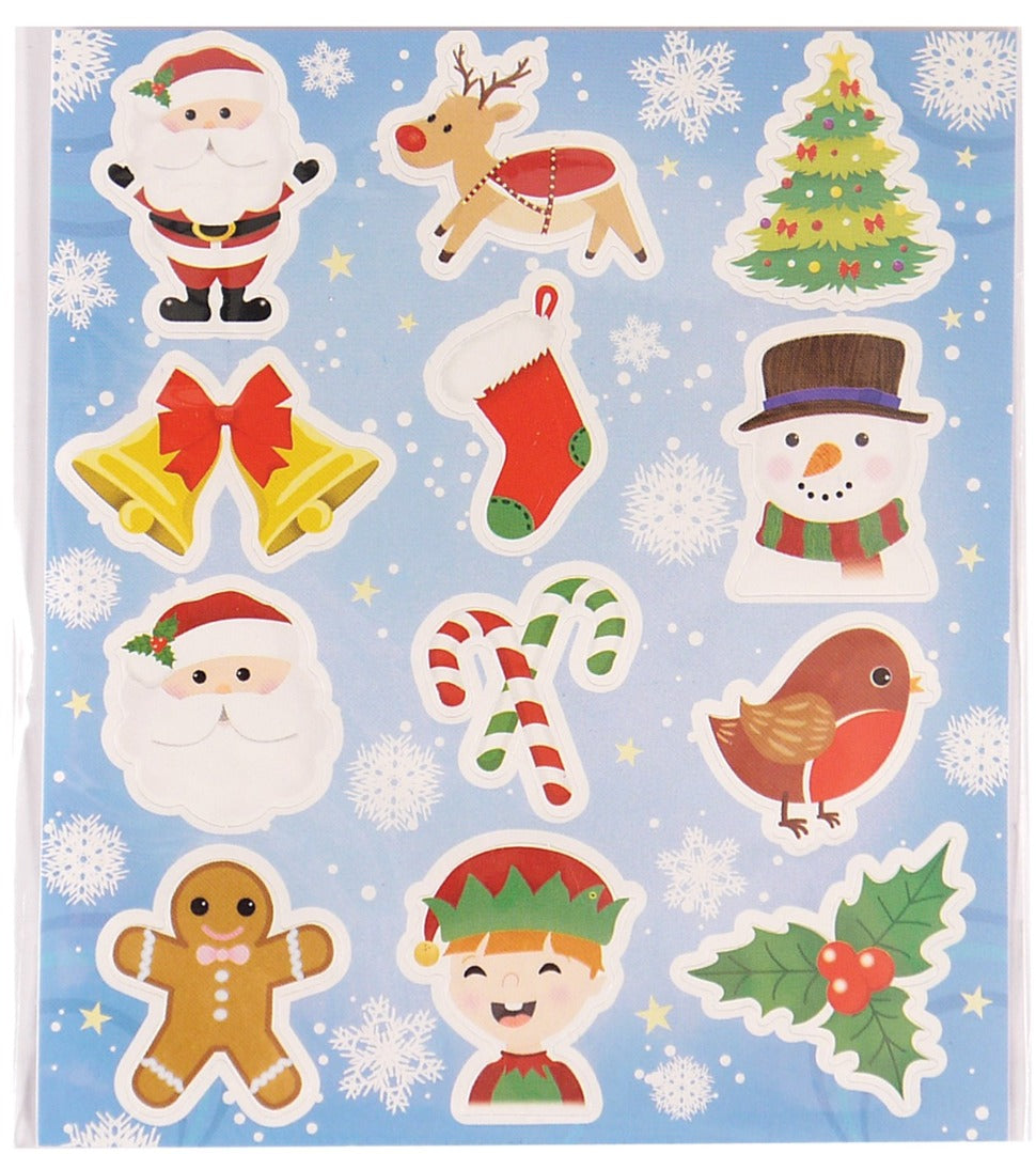 Christmas Sticker Sheet (1pc)