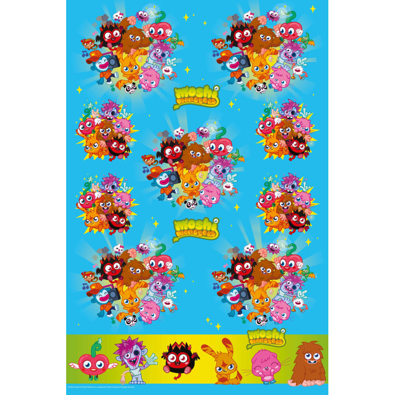 MOSHI MONSTERS TABLECOVER 138CM X 183CM