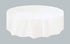Round White Plastic Table Cover