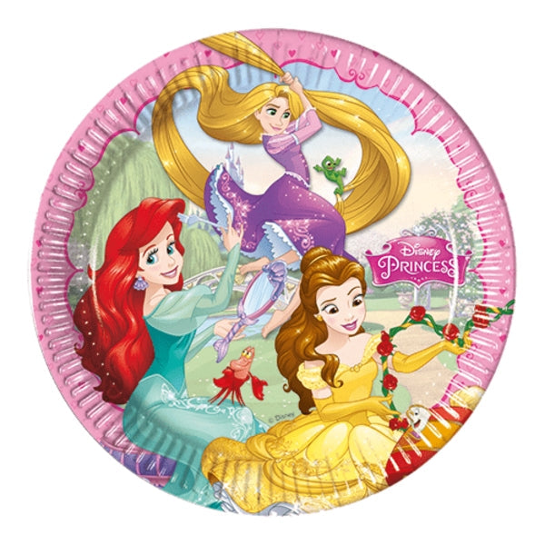Disney Princess Paper Party Plates 8pk
