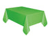 Lime Green Plastic Party Table Cover