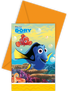 Finding Dory Party Invitations 6pk