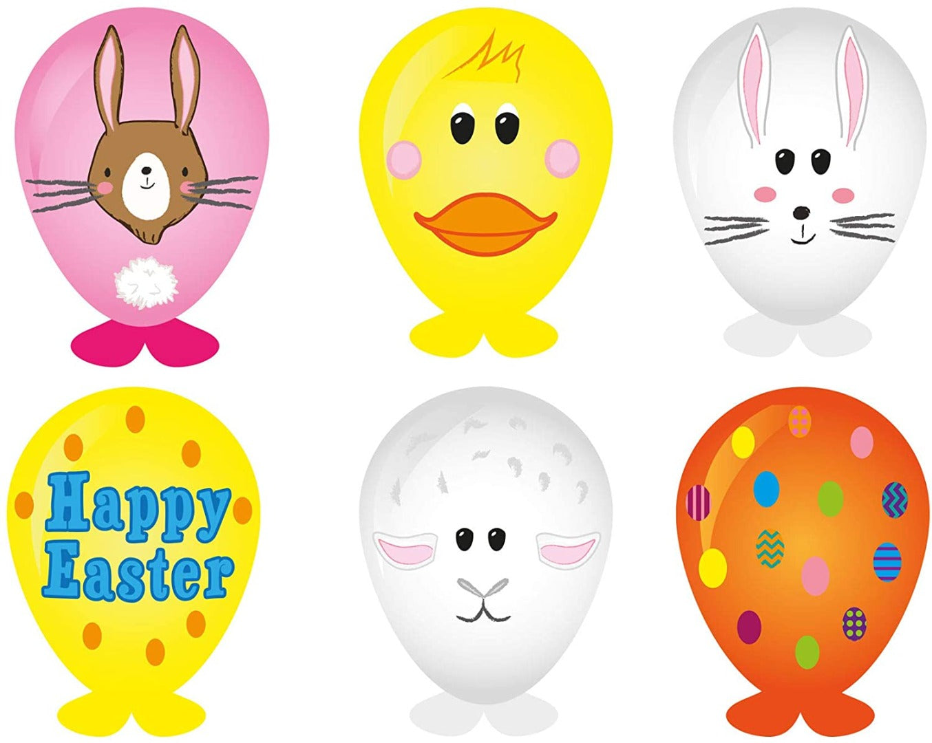 2 x Easter Activity Packs with Balloon Heads