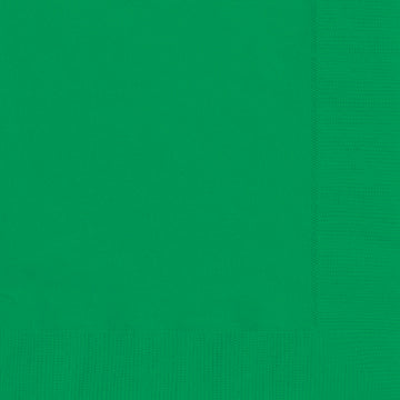 Emerald Green Party Napkins 20pk
