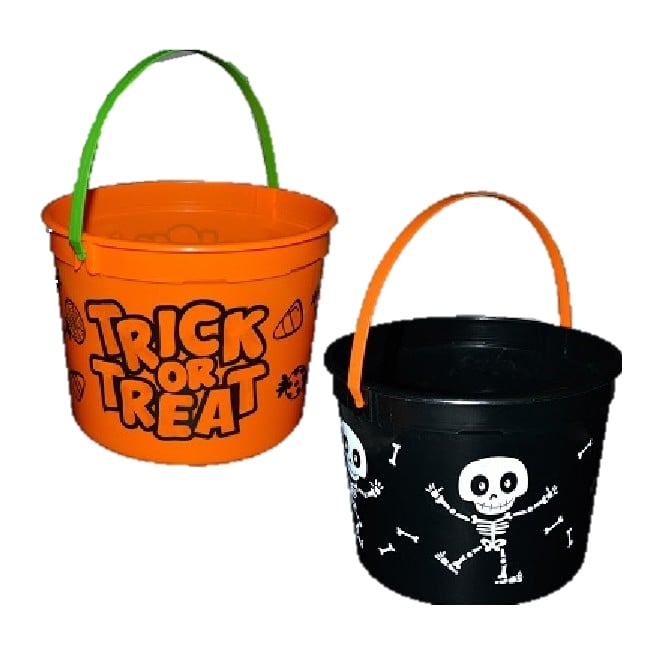 Filled Halloween Trick or Treat Bucket