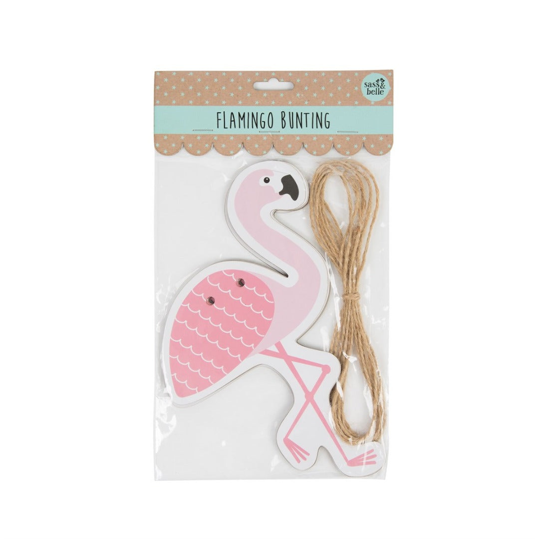 Flamingo Party Paper Bunting