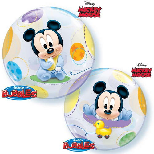 22'' BUBBLE MICKEY MOUSE BABY