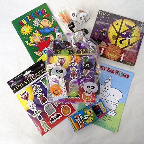 Halloween Pre Filled Party Bags, Goody Bags Favours (No Sweets)